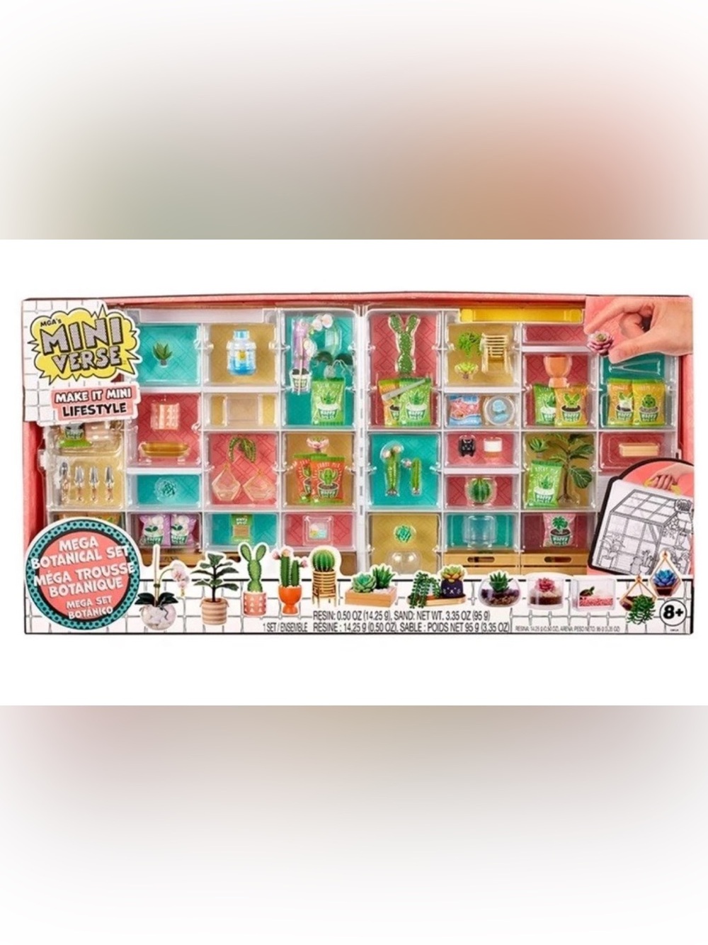 MGA's Miniverse - Make It Mini Lifestyle Mega Botanical Set - Huge- NEW